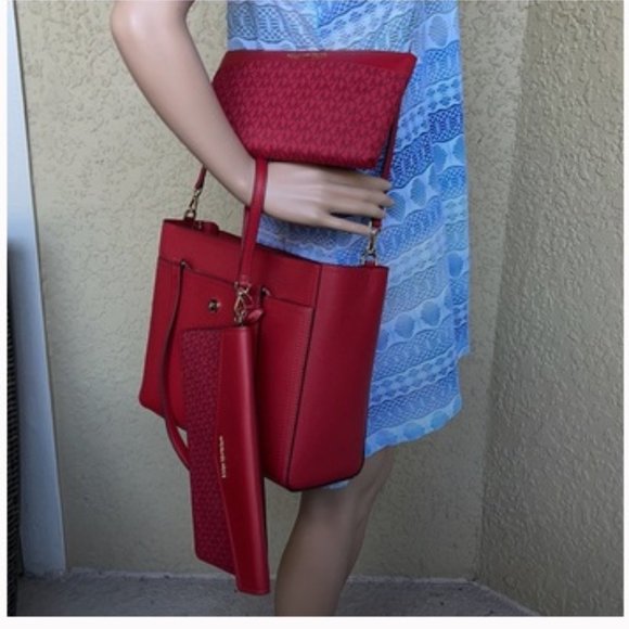 Michael Kors Maisie Large 3in1 Tote Bag Leather - Picture 16 of 16